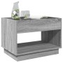 Mesa de centro con Infinity LED gris Sonoma 70x50x50 cm en Mesas de centro | Comprar online en Foru.es