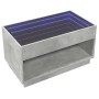 Mesa de centro con Infinity LED gris hormigón 90x50x50 cm en Mesas de centro | Comprar online en Foru.es