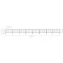 Gartenzaun mit Speerspitze aus schwarzem Stahl (1,25-1,5)x13,6m von vidaXL, Zaunpaneele - Ref: Foro24-277737, Preis: 594,01 €...