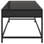 Mesa de centro con Infinity LED negro 70x50x41 cm en Mesas de centro | Comprar online en Foru.es