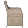 Juego de comedor para jardín 11 piezas ratán sintético marrón de vidaXL, Conjuntos de jardín - Ref: Foro24-3059472, Precio: 1...
