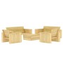 Juego de muebles de jardín 5 piezas madera de pino impregnada de vidaXL, Conjuntos de jardín - Ref: Foro24-3053200, Precio: 8...