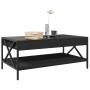 Mesa de centro con Infinity LED negro 90x50x38 cm en Mesas de centro | Comprar online en Foru.es