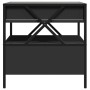Mesa de centro con Infinity LED negro 50x50x51 cm en Mesas de centro | Comprar online en Foru.es