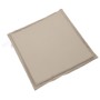 Cojines de asiento de jardín cuadrados 2 uds taupe 45x45x2 cm en Decoración | Comprar online en Foru.es