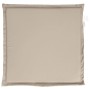 Cojines de asiento de jardín cuadrados 4 uds taupe 45x45x2 cm en Decoración | Comprar online en Foru.es