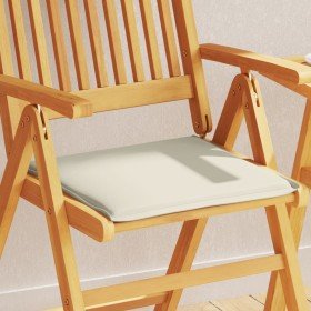 Cojines de asiento de jardín cuadrados 4 uds crema 45x45x2 cm en Decoración | Comprar online en Foru.es
