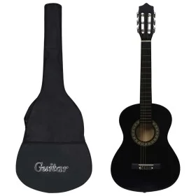 Guitarra clásica principiante y niño con funda negro 1/2 34" de vidaXL, Guitarras - Ref: Foro24-3055604, Precio: 63,97 €, Des...