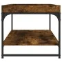 Mesa de centro madera de ingeniería roble ahumado 100x49x45 cm de vidaXL, Mesas de centro - Ref: Foro24-832805, Precio: 44,71...