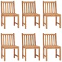 Conjunto de comedor de jardín 7 piezas madera maciza de teca de vidaXL, Conjuntos de jardín - Ref: Foro24-3059938, Precio: 91...
