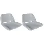 Boat seat folding backrest without cushion 2 units gray 41x51x48 cm by vidaXL, Sailboat parts - Ref: Foro24-279101, Price: 11...