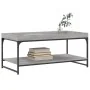 Mesa de centro madera de ingeniería gris Sonoma 100x49x45 cm de vidaXL, Mesas de centro - Ref: Foro24-832806, Precio: 45,62 €...