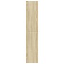Estantería madera de ingeniería roble Sonoma 57x28,5x141 cm en Librerías y estanterías | Comprar online en Foru.es