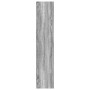 Estantería madera de ingeniería gris Sonoma 57x28,5x141 cm en Librerías y estanterías | Comprar online en Foru.es