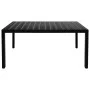 Juego de comedor para jardín 5 piezas negro y marrón de vidaXL, Conjuntos de jardín - Ref: Foro24-3060084, Precio: 453,70 €, ...