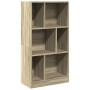 Estantería madera de ingeniería roble Sonoma 57x28,5x107,5 cm en Librerías y estanterías | Comprar online en Foru.es