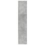 Estantería madera de ingeniería gris hormigón 57x28,5x107,5 cm en Librerías y estanterías | Comprar online en Foru.es