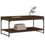 Mesa de centro madera de ingeniería marrón roble 100x49x45 cm de vidaXL, Mesas de centro - Ref: Foro24-832807, Precio: 46,06 ...