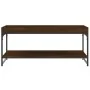 Mesa de centro madera de ingeniería marrón roble 100x49x45 cm de vidaXL, Mesas de centro - Ref: Foro24-832807, Precio: 46,06 ...