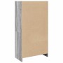 Estantería madera de ingeniería gris Sonoma 57x28,5x107,5 cm en Librerías y estanterías | Comprar online en Foru.es