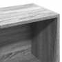Estantería madera de ingeniería gris Sonoma 57x28,5x107,5 cm en Librerías y estanterías | Comprar online en Foru.es