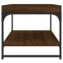 Mesa de centro madera de ingeniería marrón roble 100x49x45 cm de vidaXL, Mesas de centro - Ref: Foro24-832807, Precio: 46,06 ...