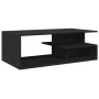 Mesa de centro madera de ingeniería negro 102x55x35 cm en Mesas de centro | Comprar online en Foru.es