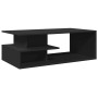 Mesa de centro madera de ingeniería negro 102x55x35 cm en Mesas de centro | Comprar online en Foru.es