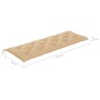 Banco de jardín 3 plazas madera eucalipto gris y cojín 150 cm de vidaXL, Bancos de jardín - Ref: Foro24-3061068, Precio: 226,...
