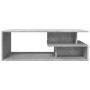 Mesa de centro madera de ingeniería gris hormigón 102x55x35 cm en Mesas de centro | Comprar online en Foru.es