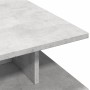 Mesa de centro madera de ingeniería gris hormigón 102x55x35 cm en Mesas de centro | Comprar online en Foru.es