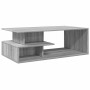 Mesa de centro madera de ingeniería gris Sonoma 102x55x35 cm en Mesas de centro | Comprar online en Foru.es