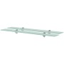 Estantes flotantes 2 unidades vidrio 8 mm 80x10 cm de vidaXL, Estantes y estanterías - Ref: Foro24-3051499, Precio: 41,41 €, ...