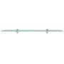 Estantes flotantes 2 unidades vidrio 8 mm 80x10 cm de vidaXL, Estantes y estanterías - Ref: Foro24-3051499, Precio: 41,41 €, ...