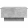 Mesa de centro madera de ingeniería gris hormigón 60x45x31 cm en Mesas de centro | Comprar online en Foru.es