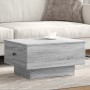 Mesa de centro madera contrachapada gris Sonoma 60x45x31 cm en Mesas de centro | Comprar online en Foru.es