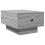 Mesa de centro madera contrachapada gris Sonoma 60x45x31 cm en Mesas de centro | Comprar online en Foru.es