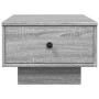 Mesa de centro madera contrachapada gris Sonoma 60x45x31 cm en Mesas de centro | Comprar online en Foru.es