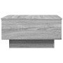 Mesa de centro madera contrachapada gris Sonoma 60x45x31 cm en Mesas de centro | Comprar online en Foru.es