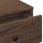 Mesa de centro de madera de ingeniería marrón roble 90x90x28 cm en Mesas de centro | Comprar online en Foru.es