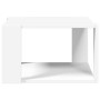 Mesa de centro blanca 51,5x51,5x30 cm madera de ingeniería en Mesas de centro | Comprar online en Foru.es