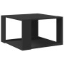 Mesa de centro madera de ingeniería negra 51,5x51,5x30 cm en Mesas de centro | Comprar online en Foru.es