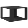 Mesa de centro madera de ingeniería negra 51,5x51,5x30 cm en Mesas de centro | Comprar online en Foru.es