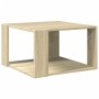 Mesa de centro madera ingeniería roble Sonoma 51,5x51,5x30 cm en Mesas de centro | Comprar online en Foru.es