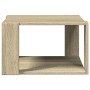 Mesa de centro madera ingeniería roble Sonoma 51,5x51,5x30 cm en Mesas de centro | Comprar online en Foru.es