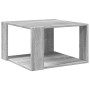 Mesa de centro madera de ingeniería gris Sonoma 51,5x51,5x30 cm en Mesas de centro | Comprar online en Foru.es