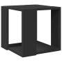 Mesa de centro madera de ingeniería negra 32x32x30 cm en Mesas de centro | Comprar online en Foru.es
