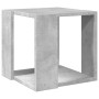 Mesa de centro madera de ingeniería gris hormigón 32x32x30 cm en Mesas de centro | Comprar online en Foru.es