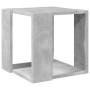 Mesa de centro madera de ingeniería gris hormigón 32x32x30 cm en Mesas de centro | Comprar online en Foru.es