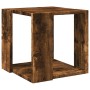 Mesa de centro madera de ingeniería roble ahumado 32x32x30 cm en Mesas de centro | Comprar online en Foru.es